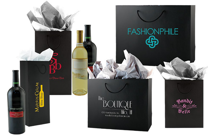 Textured Embossed Black Euro Tote