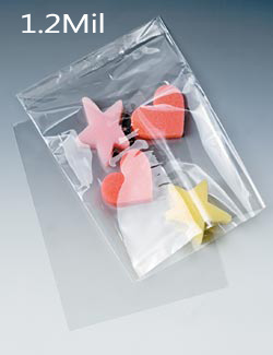 1.25 mil. Layflat Polyethylene Bags-Item
