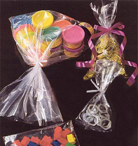 Gussetted Polyethylene Plastic Bags-Item