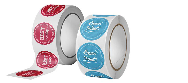  Color Ink Printed Die-Cut Labels