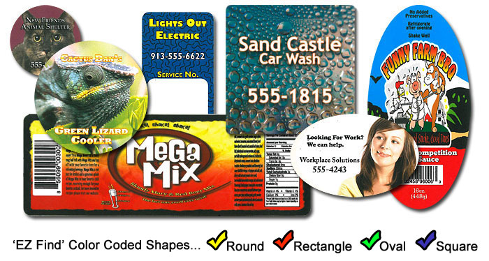 4 Color Process Labels