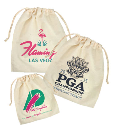 Custom Full Color Extreme Short Run Premium Cotton Pouches