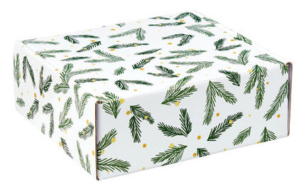 Holly Jolly Mailers Corrugated Mailer Boxes-Item