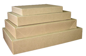 Ohio Valley Recycled Kraft Apparel Box  -Item