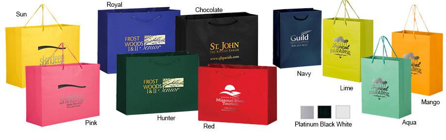 Short Run Hot Stamp Rope Handle Euro Totes