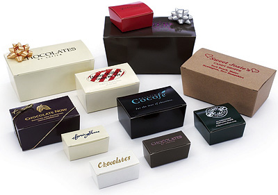 Contemporary Ballotin Paper Candy Boxes