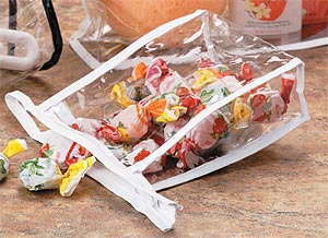 DPC Vinyl Bags w/Zipper Closure and Carry Loop