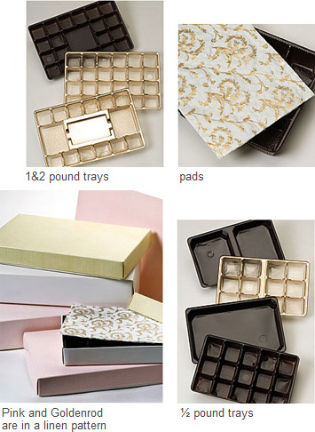 Everyday 2 Piece 1 1/2 Pound Candy Boxes-Item