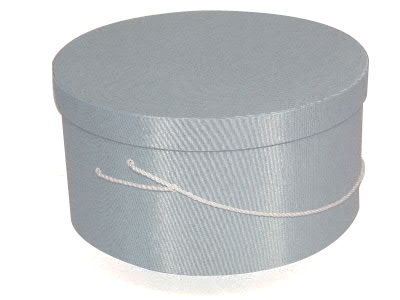 Light Blue Hat Boxes-Item