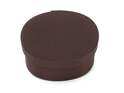 Dark Brown Fabric Boxes-Item