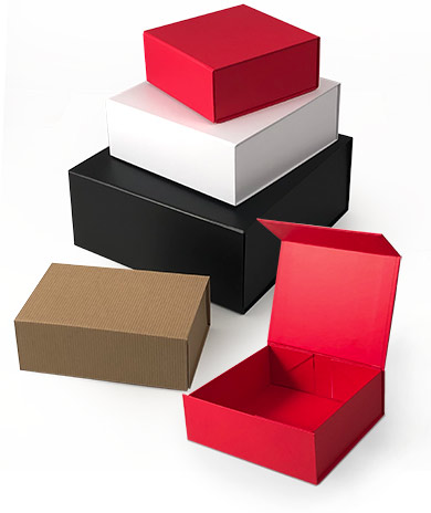 Peel-n-Stick Matte Finish Magnetic Gift Boxes 