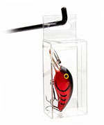 Clear Tuck Top Interlock Bottom PVC Boxes w Hang Hole