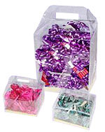 Handle Top PVC boxes w Card Bottom