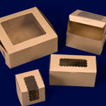 Ohio Valley Kraft Window Cupcake Boxes