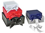 Scratch Resistant Matte Finish Ribbon Magnetic Box