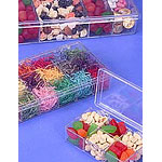 Rigid Clear Hinged Partition Boxes