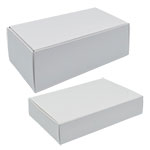 Taffy-Brittle-Pretzel 1piece White Folding Boxes
