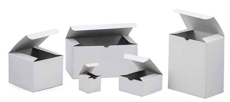 White Gloss Gift Boxes - Ohio Valley Collection