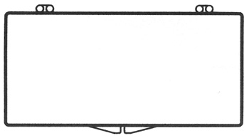 4 3/8 x 2 1/16 - Rigid Hinged Plastic Boxes