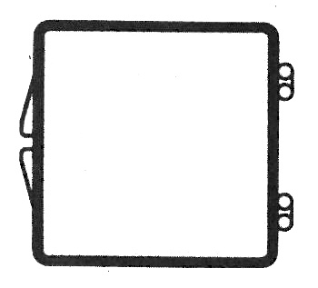1  1/4 x 1  1/4 - Rigid Hinged Plastic Boxes