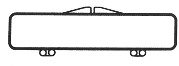3  1/2 x 11/16 - Rigid Hinged Plastic Boxes