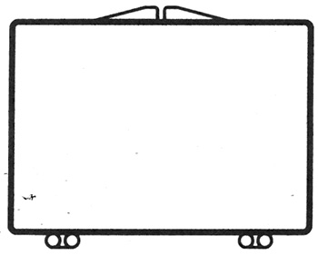 2 7/8 x 2 - Rigid Hinged Plastic Boxes