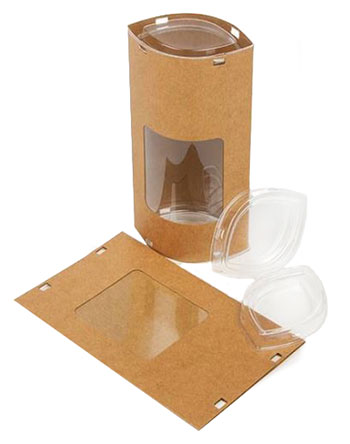 FDA Approved Craft Paper Ellipse Tube