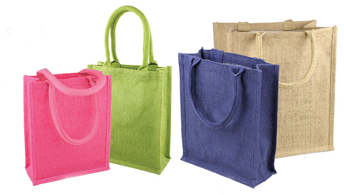 Jute Shopping Tote