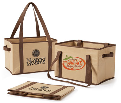 Non Woven Collapsible Basket-Tote