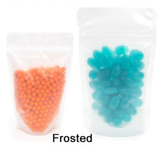 Frosted 5.5mil Pouch Bags-Item