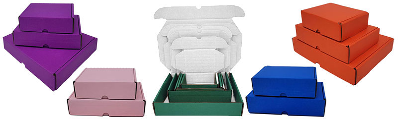 Colored Mailer w./Auto-Lock Top