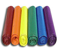 Colored Trash Bags and Plastic Liners