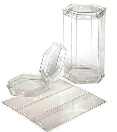 FDA Approved Clear Hexagon Tube-Item