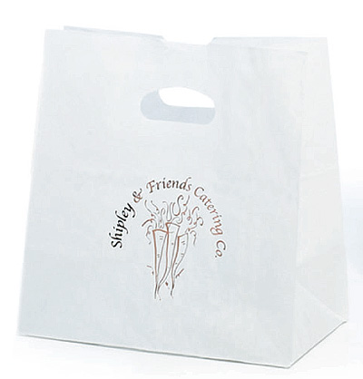 Die-cut Frosted Take Out Bag-Item