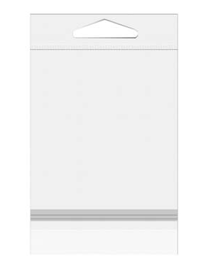 Lip-N-Tape Bags with Hang Hole-Item