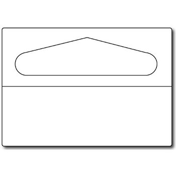 Clear PVC Adhesive Hang Tabs-Item