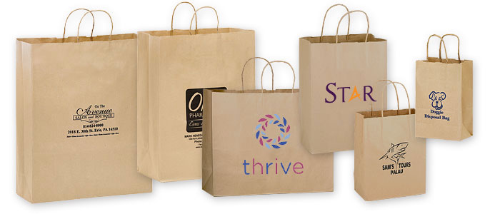 Short Run Imprinted Natural Shoppers