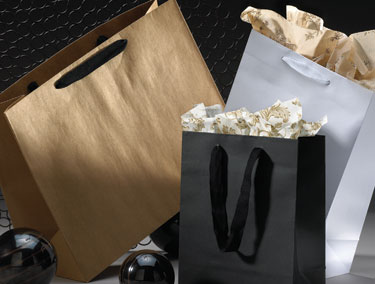 Uncoated Manhattan Bags w/ Twill Handles