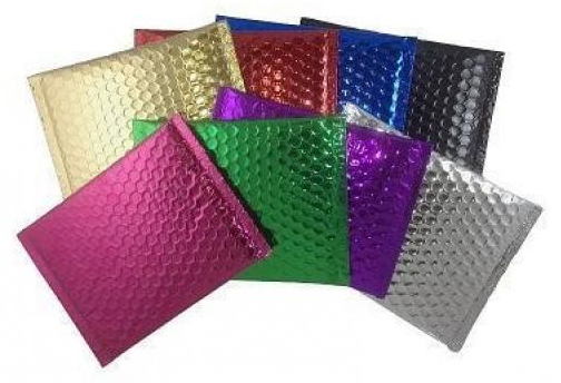 Metallic Bubble Self Seal Mailers