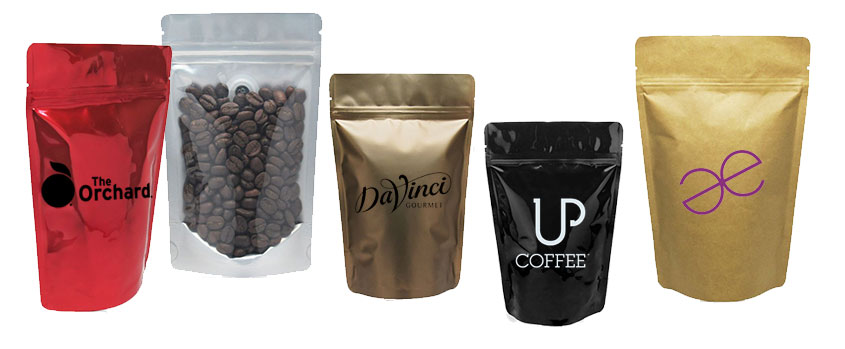 Custom Printed 5.4mil Oval Bottom Foil Bags