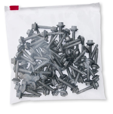 Premium 3mil Polyetheylene Slider Zip Bags-Item