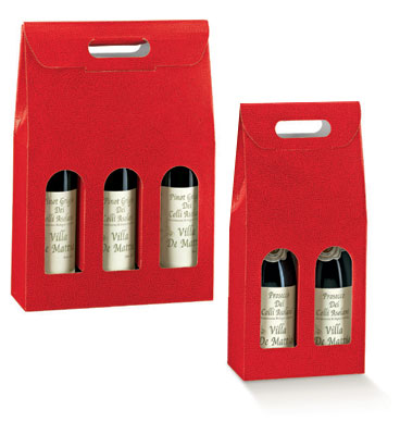 Rosso Red Pebble Italian Wine Boxes-Item