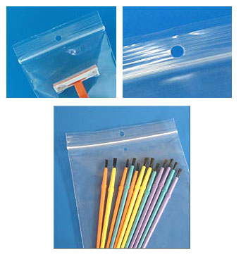 2 mil Top Seal Bag with Hang Hole-Item