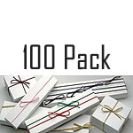 100 Pack of Pre-Tied Elastic Loops