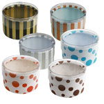 Round Plastic Favor Boxes