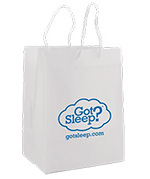 Frosted Clear Imprinted EuroTote