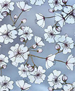 Cherry Blossoms Silver