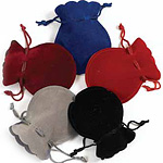 Round Velveteen Bags