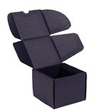 Jet Black Corrugated Mailer   Subscription Box