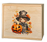 Stunning Full Color Imprinted Wooden Slide Top Boxes